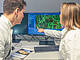 Pflanzliche Proteine sichtbar gemacht: Die sogenannten Adhäsionsmoleküle auf der Zellmembran vermitteln den Kontakt und ermöglichen die Kommunikation zwischen den Zellen (aufgenommen mit ZEISS LSM 980). | Bildquelle: Universität Hohenheim / Oliver Reuther