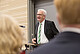 Ministerpräsident Winfried Kretschmann bei seinem Besuch anlässlich des 200-jährigen Jubiläums der Universität Hohenheim im Jahr 2018. | Bildquelle: Universität Hohenheim / Jan Winkler