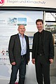 Verkehrsminister Winfried Hermann und Kanzler Alfred Funk, Foto: Flughafen Stuttgart