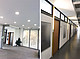 Nach der Umrüstung: Das Foyer und der Flur im Verfügungsgebäude der Uni Hohenheim mit der neuen LED-Belichtungstechnik | Foto: Benjamin Geuder