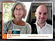Barbara Hellwig und Benjamin Gaibler wurden 2021 mit dem Hohenheimer Lehrpreis ausgezeichnet. Bild: Uni Hohenheim