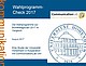 Wahlprogramm-Check der Universität Hohenheim zur Bundestagswahl 2017 | Bildquelle: Universität Hohenheim