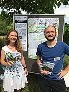 2019 präsentierte sich die Initiative mit einem Info-Stand am Tag der Offenen Tür an der Universität Hohenheim. | Bild: Universität Hohenheim / Bunte Wiese Stuttgart
