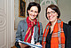 100stes Jubiläumsduo MentHO: Dr. Ina Bergheim(Mentorin) und Maria Buchweitz Fotos: Universität Hohenheim/ Sven Cichowicz